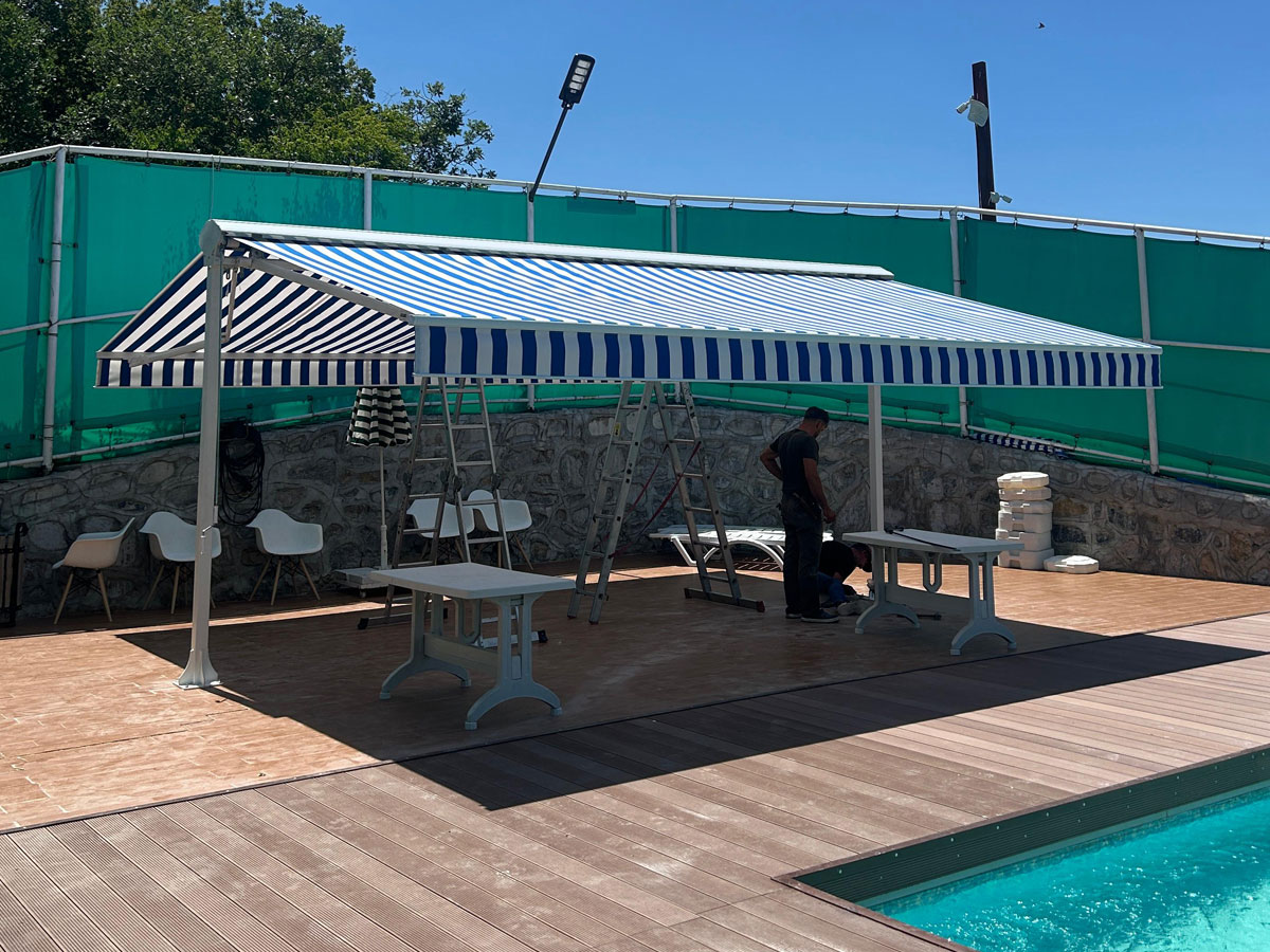 Çift Açılır Tente Sistemleri