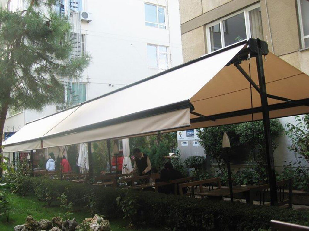 İstanbul Çift Açılır Tente