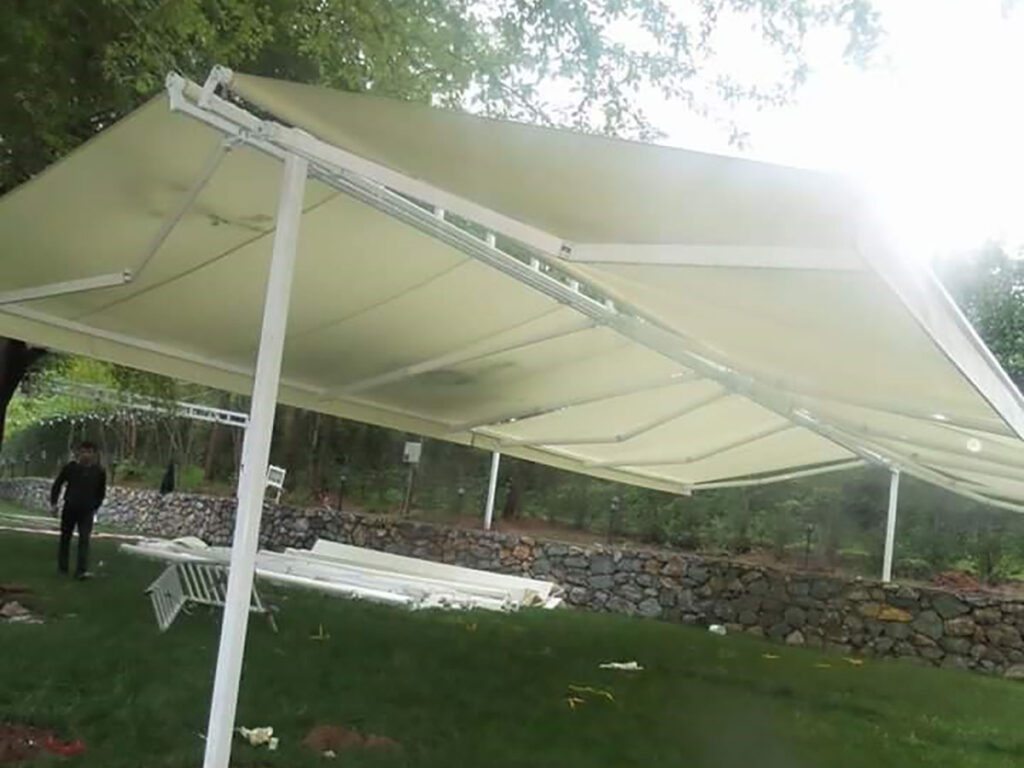 İstanbul Çift Açılır Tente