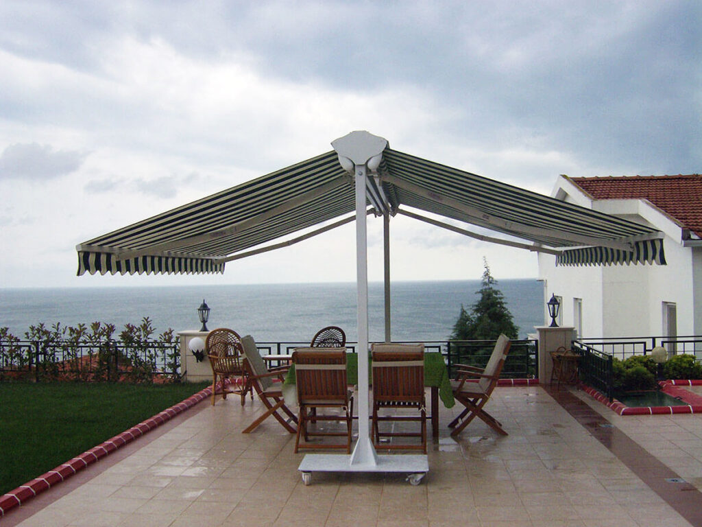 İstanbul Çift Açılır Tente