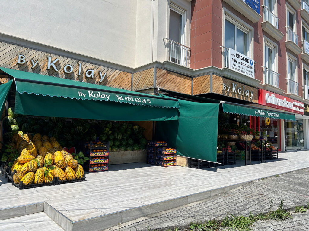 İstanbul Kasetli Tente