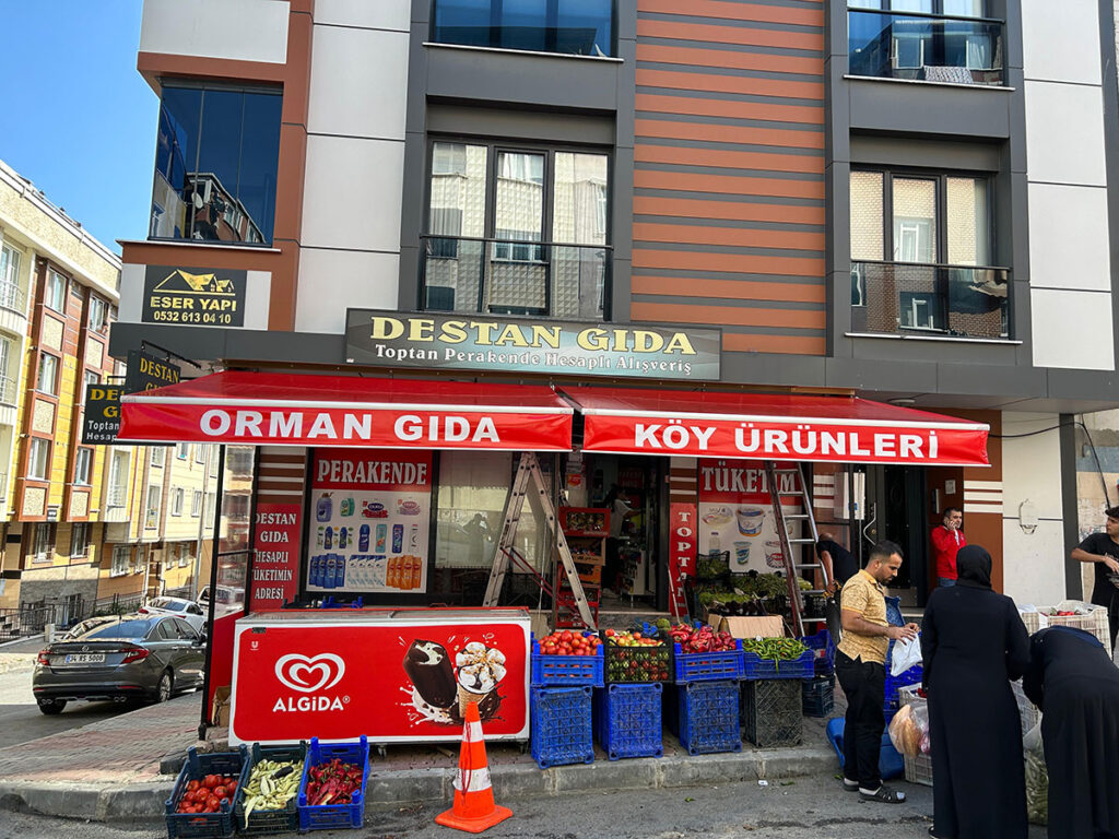 İstanbul Kasetli Tente