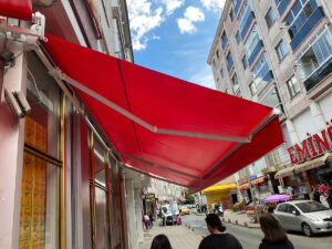 istanbul mafsallı tente