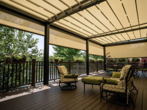 istanbul raylı pergola tente