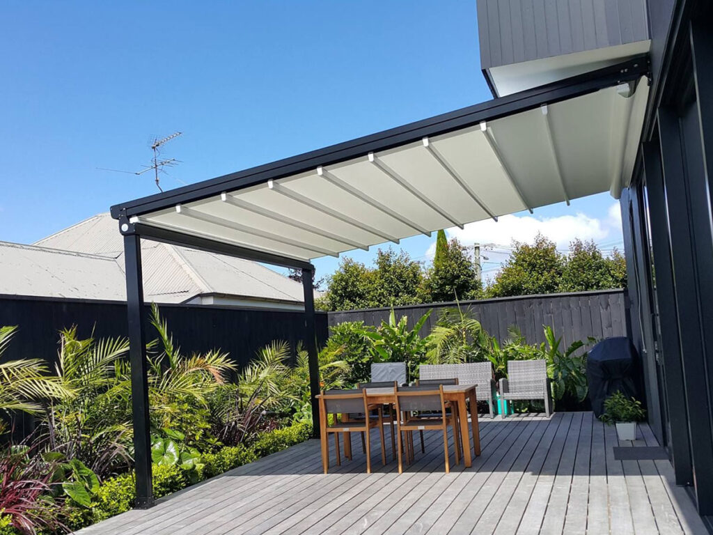 istanbul raylı pergola tente