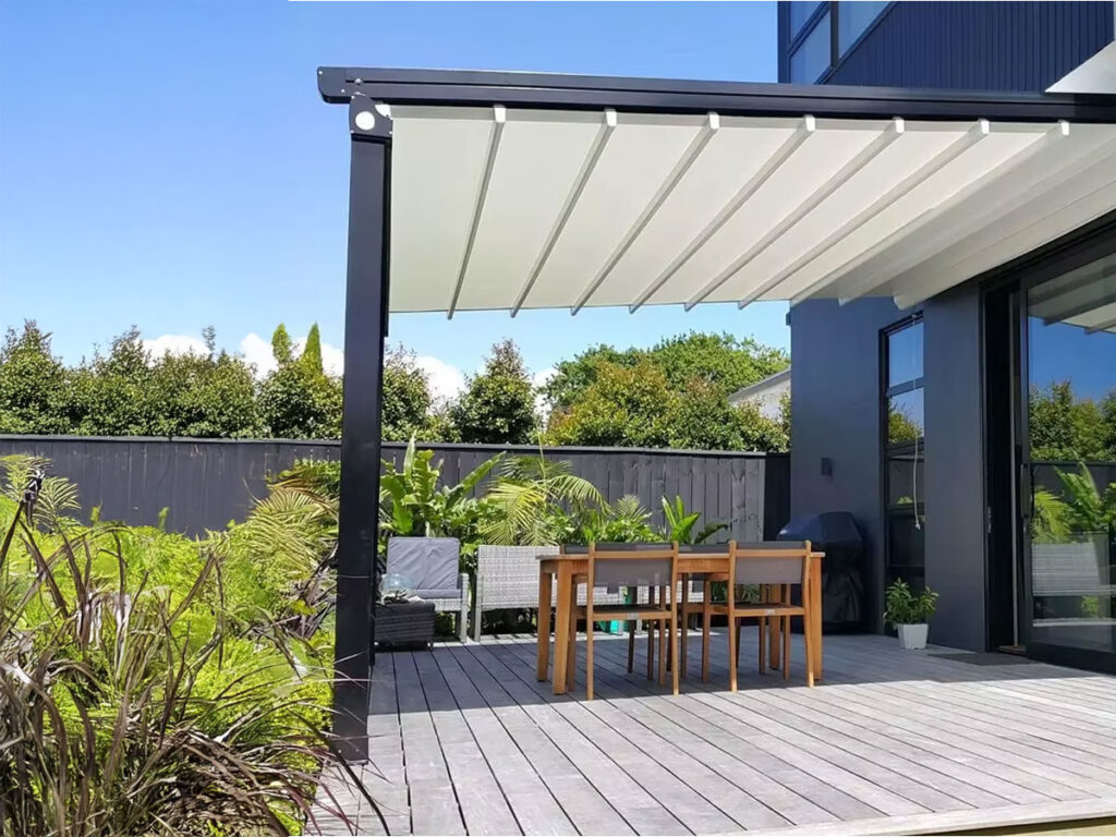 istanbul raylı pergola tente